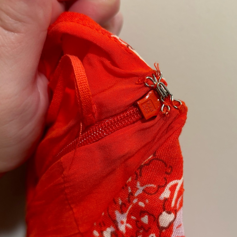 NWT free people All Mine dress in cherry combo, size large - Picture 8 of 11